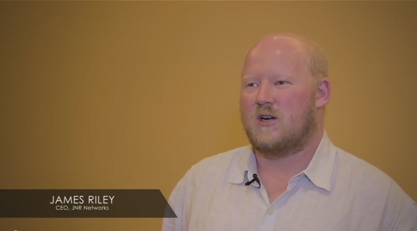 James Riley talks about how his website reflects the branding and culture of his company.