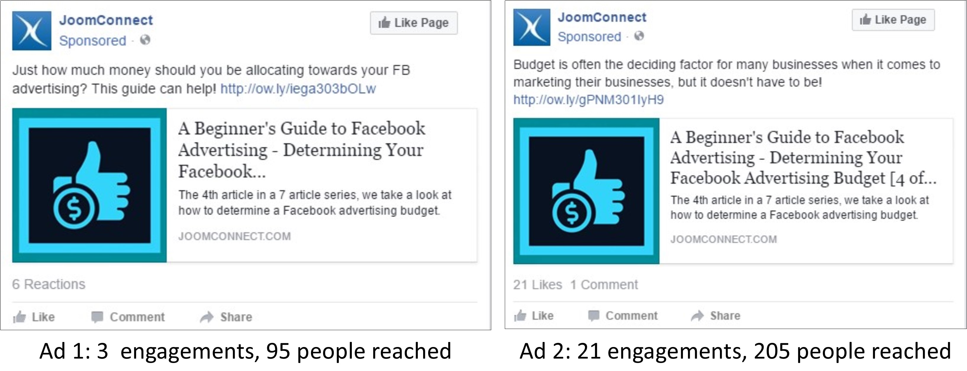 AB Testing with Ads 1 and 2 with Stats