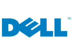 Type-based logo - Dell. 