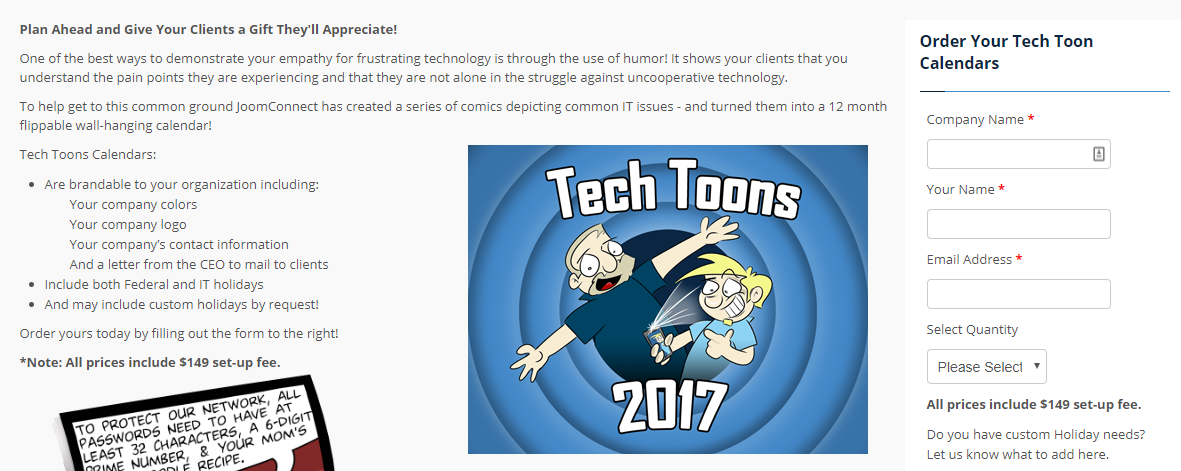 Tech Toons example