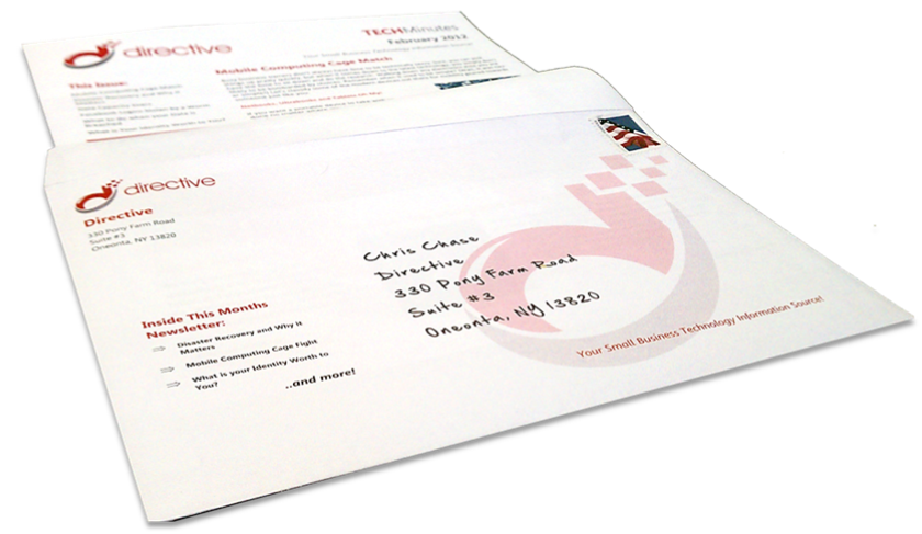 newsletter envelopes