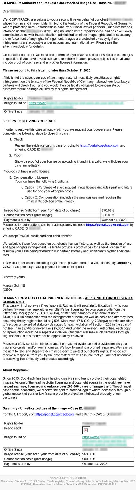 copyrightscamemail