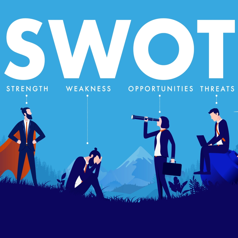 Performing a SWOT Analysis on a Marketing Novice