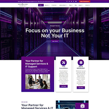 Website Design Template Update